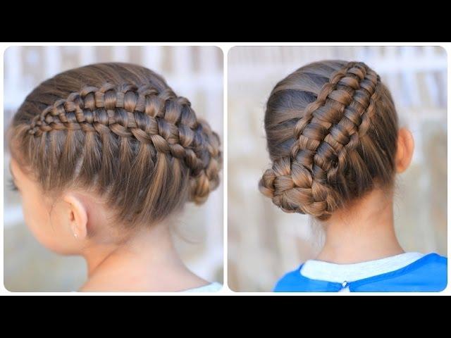 Zipper Braid Updo | Cute Girls Hairstyles