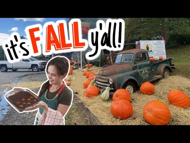 The GREAT Pumpkin & PERFECT Fall Brownies  Autumn Day in the Life in the Appalachian Mountains