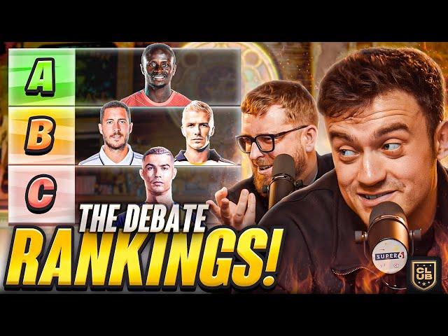 All-Time Top 10 Premier League Wingers RANKED! | The Club Debate