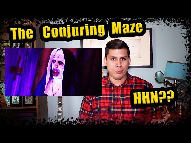 Halloween Horror Nights 2017 Update #5 Conjuring Maze!?