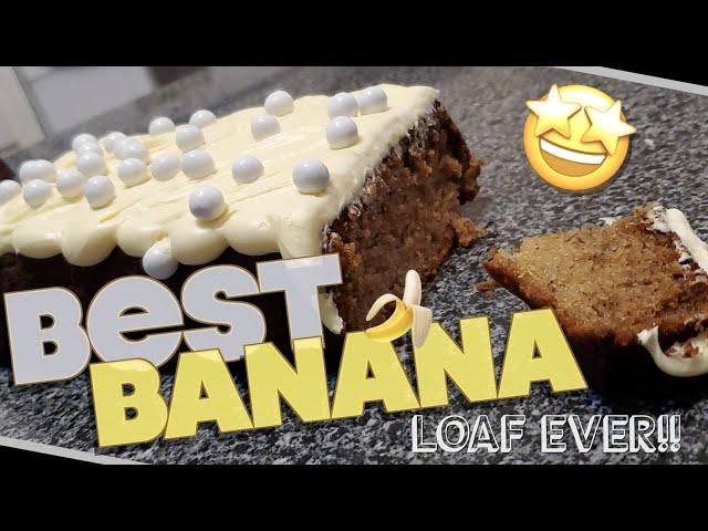 BEST AND EASIEST BANANA LOAF YOU WILL EVER MAKE!