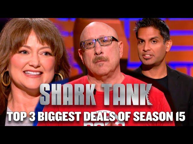 Shark Tank US | Top 3 Biggest Deals Of Season 15