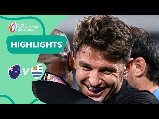 11-try heaven for All Blacks | New Zealand v Uruguay | Rugby World Cup 2023 Highlights