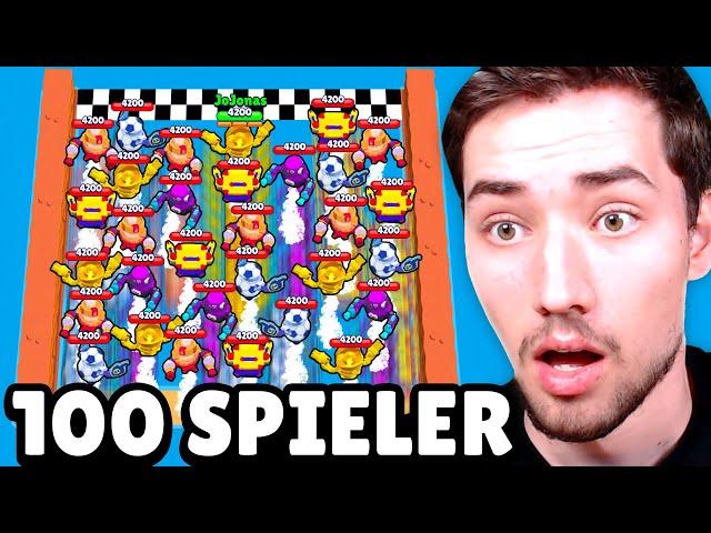 100€ MINIGAMES TURNIER mit 100 SPIELERN!  Brawl Stars