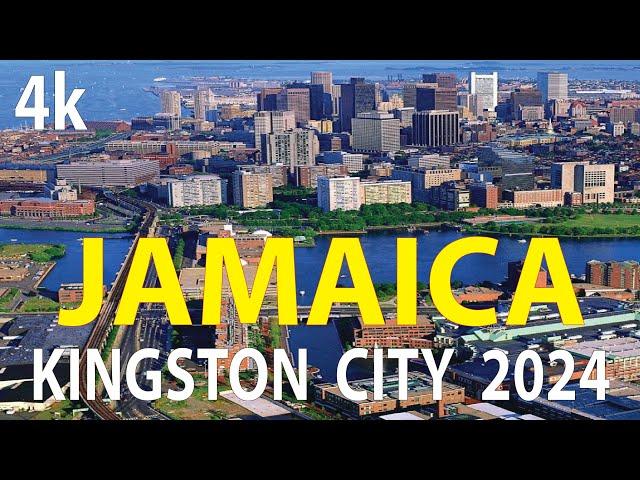 Kingston City 2024 , Jamaica 4K By Drone