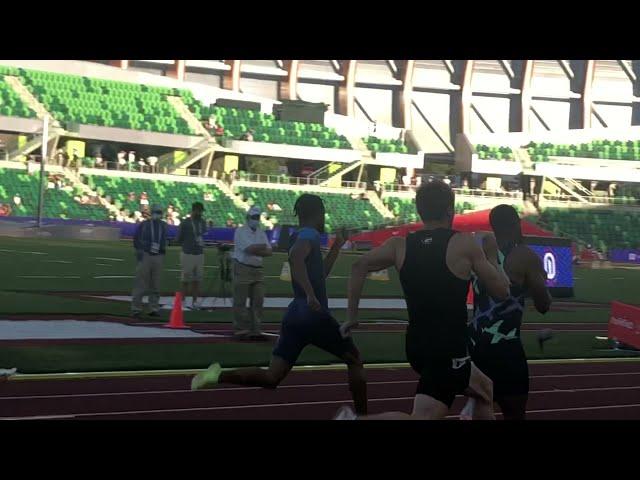 Kenny Bednarek (19.90) WINS 200m U.S. Olympic T&F Trials Semi-Final (Boling & Merritt don't advance)