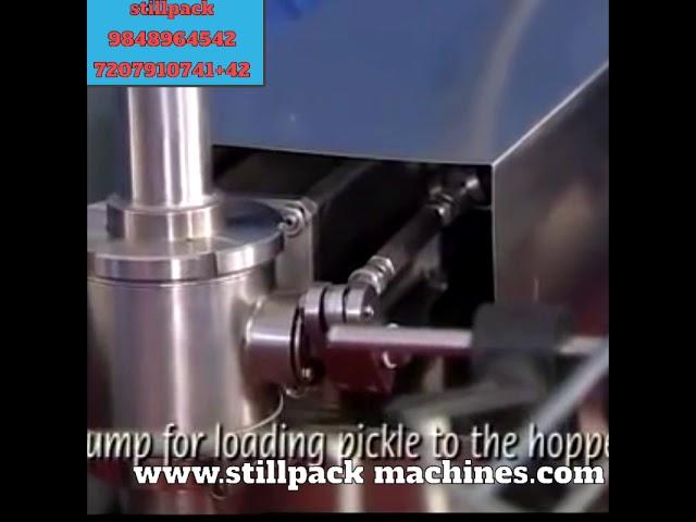 Automatic pickle filling machine | Stillpack Machines Hyderabad