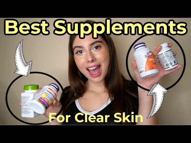 MY NEW AND IMPROVED SUPPLEMENT ROUTINE! || How to Achieve the best skin ever!