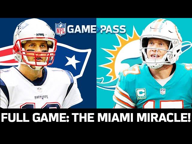 New England Patriots vs. Miami Dolphins Week 14, 2018 FULL Game: The Miami Miracle!