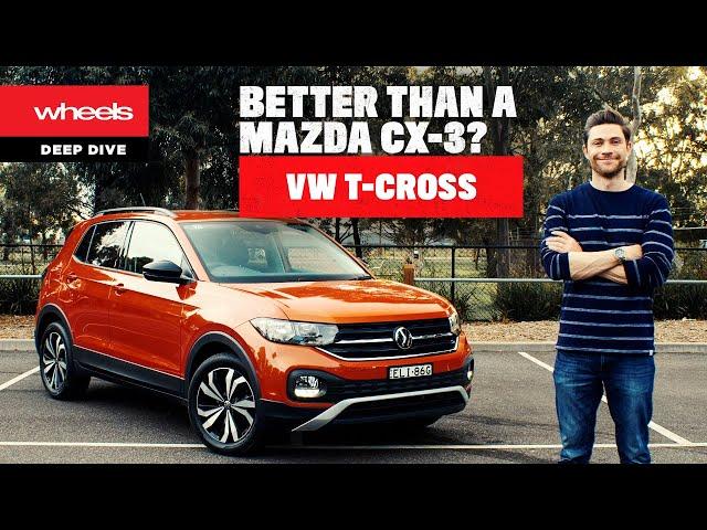 Volkswagen T-Cross detailed review: better than a CX-3? | Wheels Australia