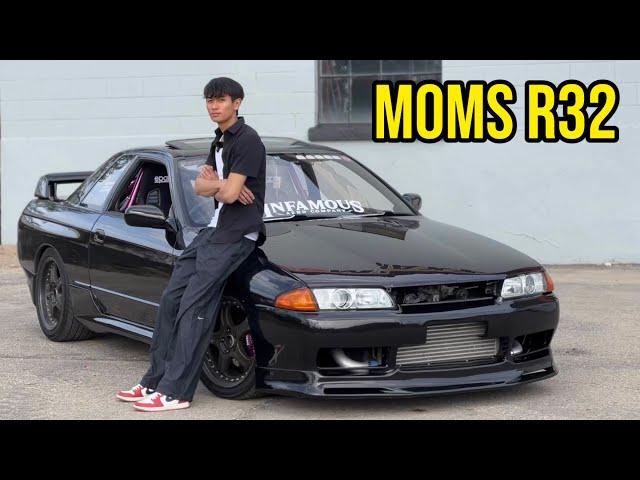 This Kid Restored His Moms Nissan Skyline