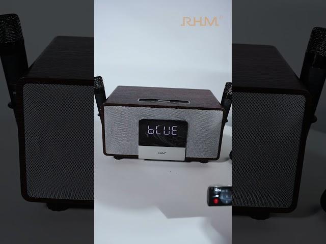 Pair it with your TV and instantly turn your space into a home theater! #karaoke #microphone #rhm