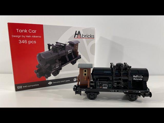 LEGO Trains - HA Bricks Tank Car Set Review