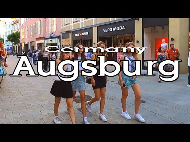 augsburg bayern germany travel guide 2022 / walk in the city / walking tour