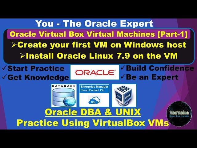 Create VirtualBox Virtual Machine & Install Oracle Linux - Hands-On Experiments for Oracle DBAs