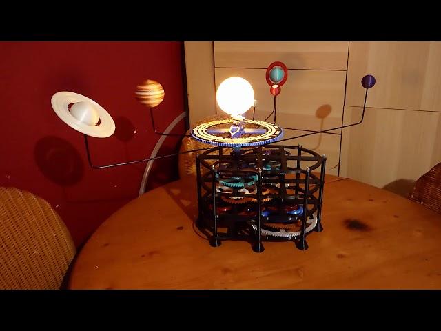 3d Printed Solar System Model (Orrery)