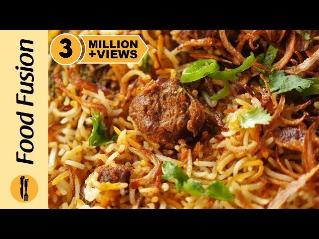 Beef Biryani Recipe By Food Fusion