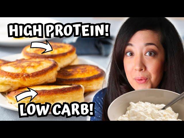 The Best Keto Super Fluffy Pancakes with Cottage Cheese!