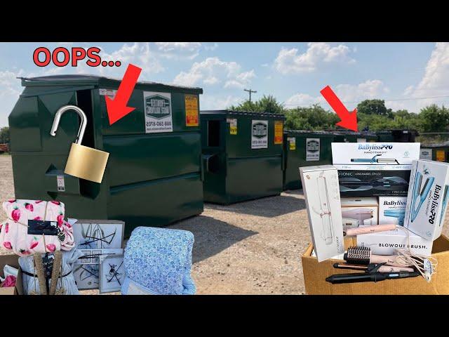 Dumpster Diving- The Manager FORGOT to LOCK their Dumpster!!! HUGE JACKPOT...