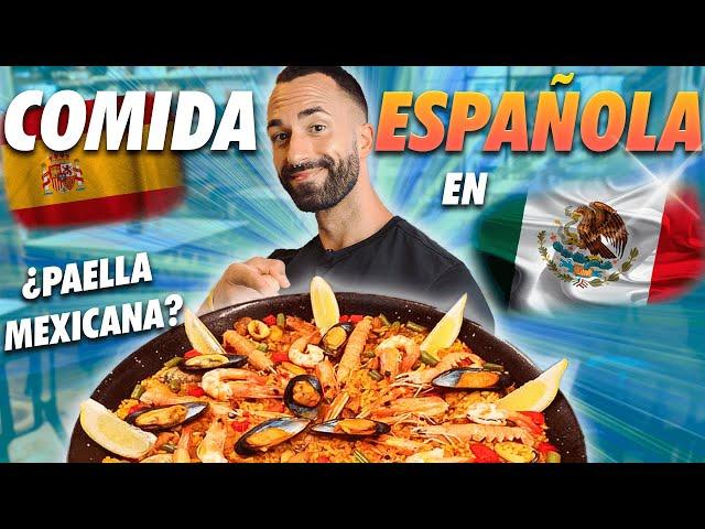  Probando un RESTAURANTE de COMIDA ESPAÑOLA en MÉXICO *FLIPANDO con la TORTILLA de PATATAS* vs