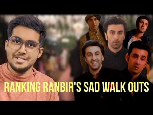 Ranking RANBIR KAPOOR's walk out scenes in movies after Heartbreak