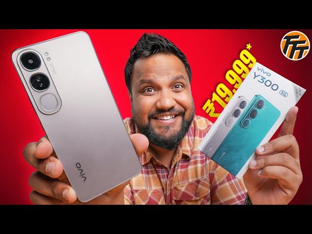 vivo Y300 Unboxing & Impressions - இந்த Phone பின்னாடி Diamond Design-ஆ 