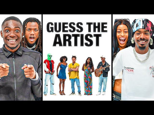 GUESS THE ARTIST Ft Young John, Qing madi and Pheelz