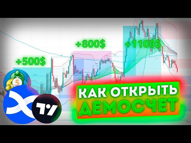 КАК ОТКРЫТЬ ДЕМОСЧЁТ В TRADING VIEW, METATRADER 5, BINGX. ПОЛНЫЙ ГАЙД!