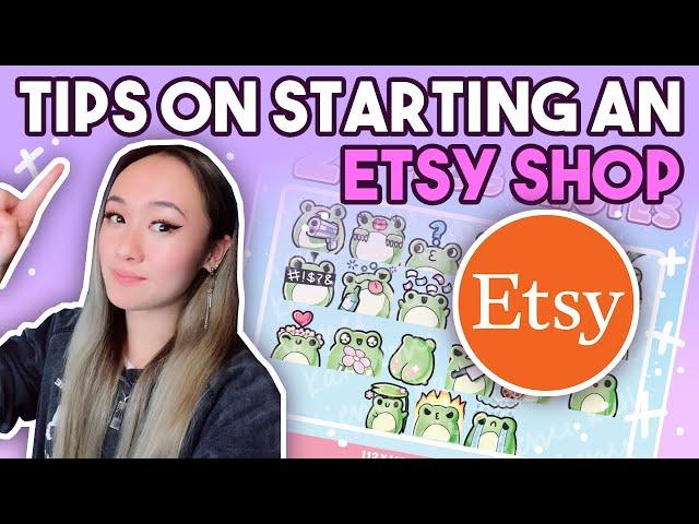 Etsy Listing Walkthrough + Tips On Starting Your Shop!