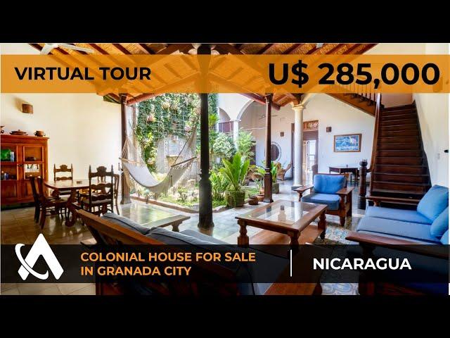 NEW! Colonial Home For Sale In Granada Nicaragua @ U$285,000 | Nicaragua Real Estate