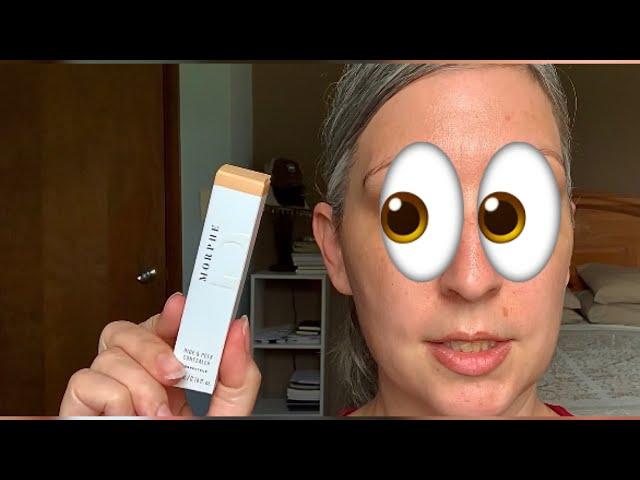 Morphe2 Hide & Peek concealer review demo first impression over 40 makeup