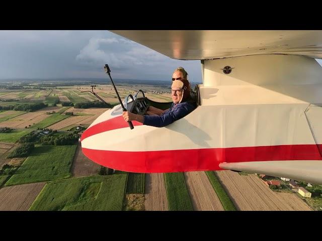 Slingsby T21 glider full flight winch launch