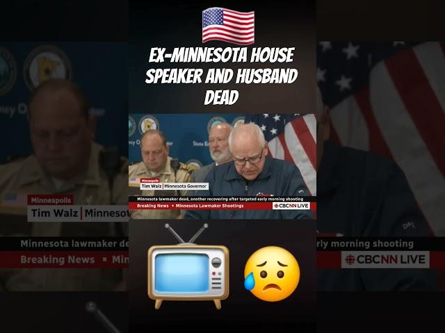 #usa Ex-Minnesota House Speaker & husband dead  in targeted shootings. #news #world #shorts