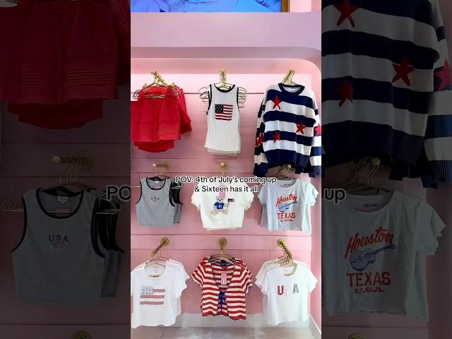 Red, White, and CUTE!!! Come snag ur 4th of July outfit this weekend!!! ️ #16kids #bigfamily