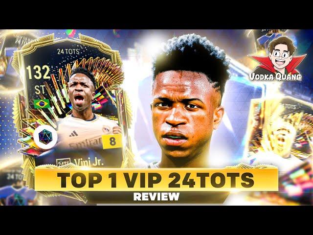 Vodka Quang | Quà TOP 1 24TOTS +8 của Thông Phan gây bão với Vinicius Jr chạy cánh #1 Game