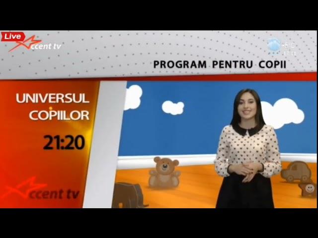 Programul Zilei de Seară(Accent TV Moldova,26.10.2016,calitatea fps-ului un pic mai slabă)