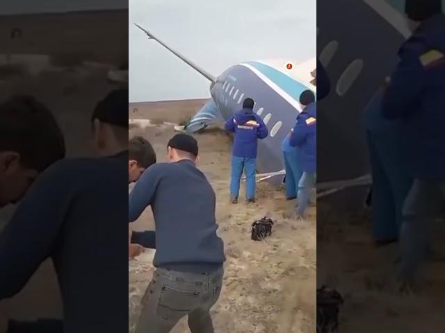 Azerbaijan Airlines plane crashes in Kazakhstan