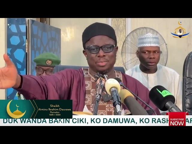 Hukuncin Tura Wa'azi A Group na Whatsapp | Sheikh Aminu Ibrahim Daurawa