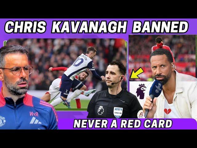 APPEAL TODAY! Chris Kavanagh To Be Banned Over Bruno Fernandez Poor Red Card Decision.