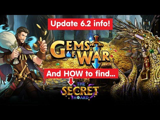 Gems of War How to find Adventurer's Path and Secret Hoard! Update 6.2