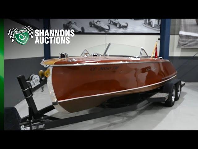 1948 Chris Craft 20' Custom Cruiser - 2023 Shannons Autumn Timed Online Auction