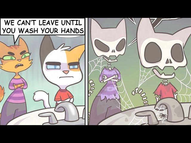 Funny Comics With Cat Family Twist #6 | Feline Comic Dub