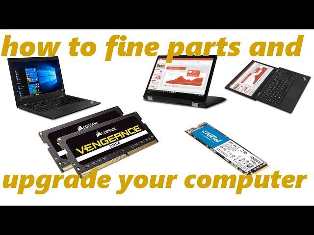 how to upgrade your thin and light laptop computer hardware and fine parts