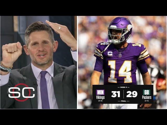 NFL World owe Sam Darnold an APOLOGY! - Dan Orlovsky on Vikings improve to 4-0 with win over Packers