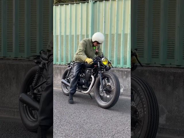 【ENGINE SOUND】CB400SS CAFE RACER CUSTOM #caferacer #hondamotorcycles