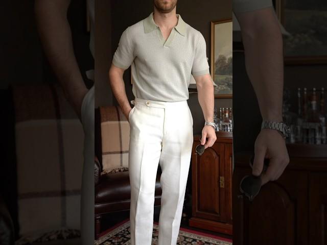 Summer Outfit Idea  | Linen Pants | #mensclothing #menswear #mensfashion