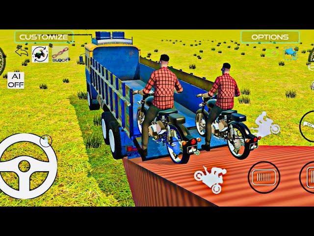 Drive Bullet Loaded on Panjabi Truck  #bulletlover #truck #driving #gamingvideos