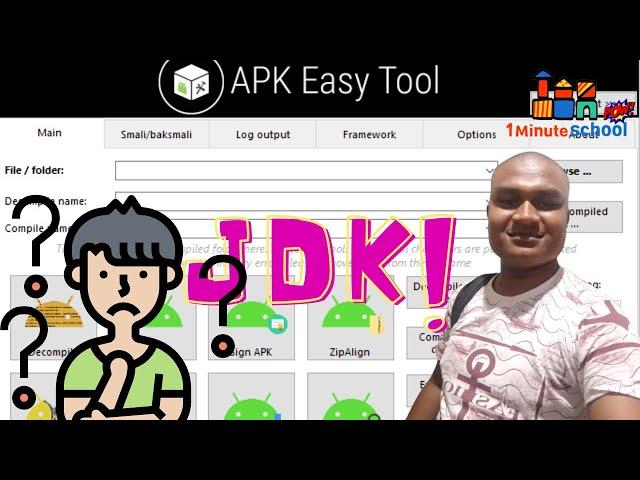 Apk Easy tool java not installed problem solve । How to download jdk and install it ।