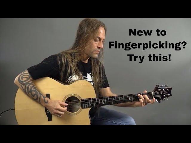 New to Fingerpicking - Try this Pattern | Steve Stine Guitar Lesson