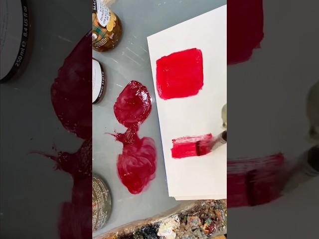 Oil painting techniques explained: Glaze vs. Wash  #oilpaint #arttutorial